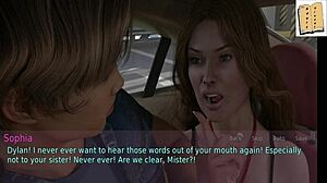 Blonde MILF wife fucks stepmother in homemade game.