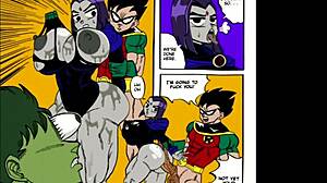 Teen Titans Cock Relief