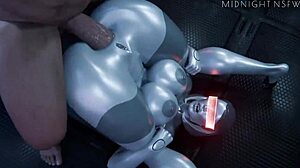 Futanari engages in explicit sex acts in anime hentai