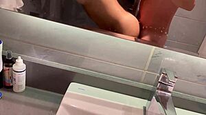 I had sex with my stepsister in the bathroom, it was so hot.