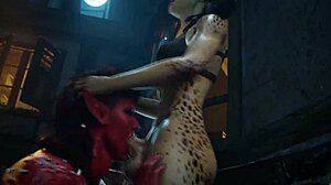 Futanari engages in explicit sex acts in anime hentai