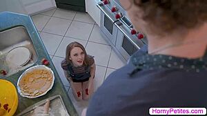 i saw my teen redhed friend gettin fucked by her stepbro wit big coc