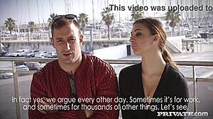 Interview with Sexy Latina Brunette Susy Gala During Holiday Casting