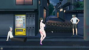 Shameless Milf Shows Big Ass And Tits!