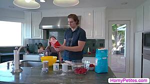 i saw my teen redhed friend gettin fucked by her stepbro wit big coc