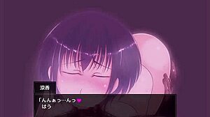 I-I can't believe this summer colored fragle thing in hentai anime!