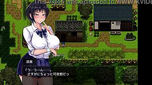 I-I can't believe this summer colored fragle thing in hentai anime!