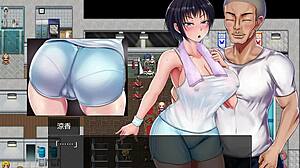 I-I can't believe this summer colored fragle thing in hentai anime!