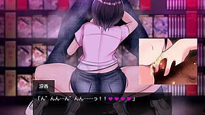 I-I can't believe this summer colored fragle thing in hentai anime!