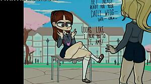 Cartoon girls get wedgies in this compilation.