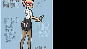 Cartoon girls get wedgies in this compilation.