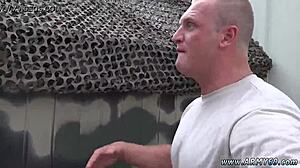 my first time in bear suit at glory hole, oh man!