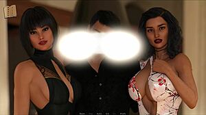 This dance session features intense handjobs and blowjobs on shaved pussies.