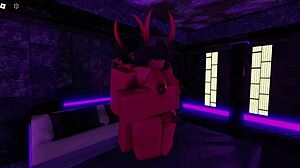 i’m just havin’ a wild time with my demon girlfriend on valentine’s day in roblox