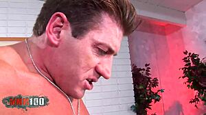 does this muscular guy fuck his perfect blonde girlfriend?