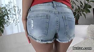 Flawless Half-Naked Petite Chick Gets Nailed In Stretched Anus.