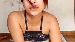 Watch this hot latina show her lingerie before those fucking movements?