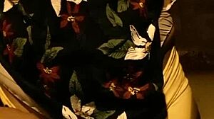 Bruna Shows Legs In Spandex Marking Panties