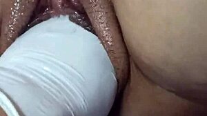 fisting tight thai pussy in wild session