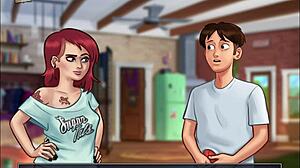 Summertime saga 64 features big tits and ass