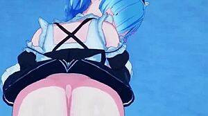 Is innocent Rem secretly a naughty maid in Re Zero fantasy?