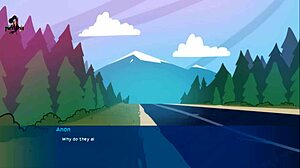 Welcome to Camp Pinewood with redhead and brunette