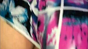 Chica Amateur Cabalgando Enorme Polla