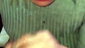 Suggestive blonde slut deepthroats cock for ten minutes. She loves every inch.