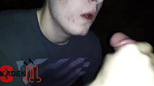 i'm a straight guy gettin sucked by a gay dude