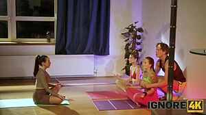 Ignore4k Tightness and Hotness in Sexy Yoga Session!