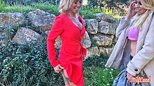 Emmy, the Belgian MILF, heats up in part 1