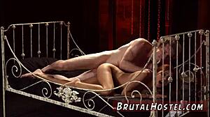 Bound Latin Teen Jade Jantzen's Bubble Butt Dominated!