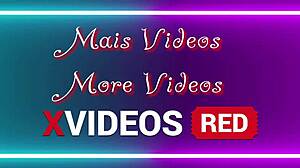 Blonde woman in lingerie performs an enticing striptease.