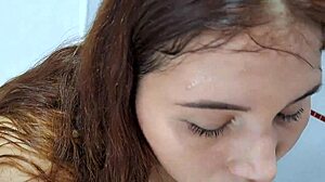 I love how my friend sucks my huge cock until I finish in his mouth