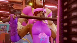 Lesbian Training in 3D Anime Gets Wild and Steamy!