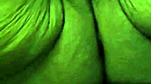 Mature Ebony BBW Girlfriend Masturbates Her Shaved Pussy