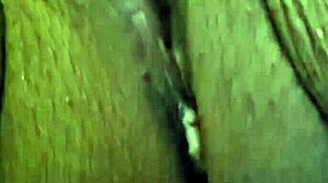 Mature Ebony BBW Girlfriend Masturbates Her Shaved Pussy