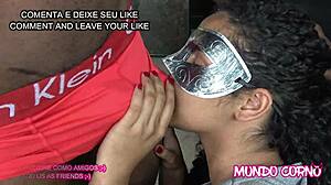 Being a cuckold is pure thrill with my Brazilian wife! 🔥