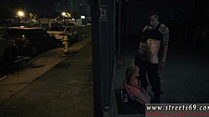 B Virgin in Euro Bondage Gets Outdoor Domination by Bold Guys