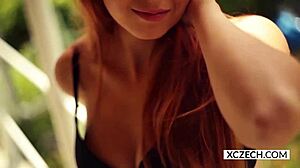 awesome eve teases with her young body on xczech