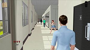 ripples 32 in the anime game with ripped outfits.