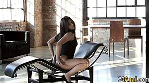 Anal Babe Takes It Deep and Gets a Messy Facial