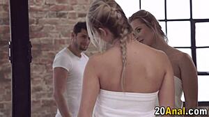 European Babes Feel Ass Railed Passionately