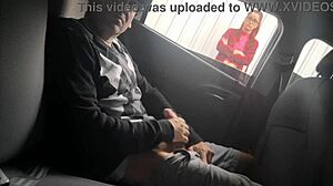 Risky Public Jerking For Student Who Loved My Cock!