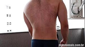 Brought Street Guy Home For Bareback Ass Fuck