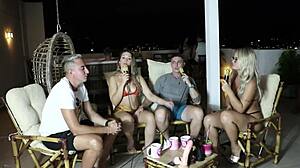 the only combination is knowing who they will go out with and the craziest fetish was the fart - elo cardone and victor mustang sheer red