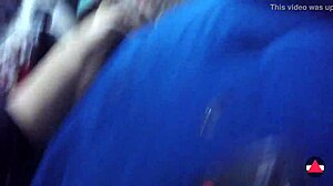 spandex fetish girl rides cock topless