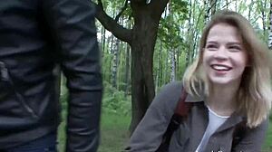 Crystal Maiden from Anal-Beauty surrenders to pickup artist. She takes it hard in bedroom anal.