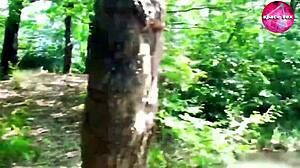 Hey, did you catch that solo masturbation girl out camping in the woods?