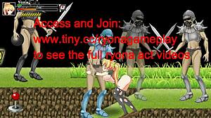 Cute Blonde Girl Hentai Fucks Soldiers In Battle Of Girls Gameplay!